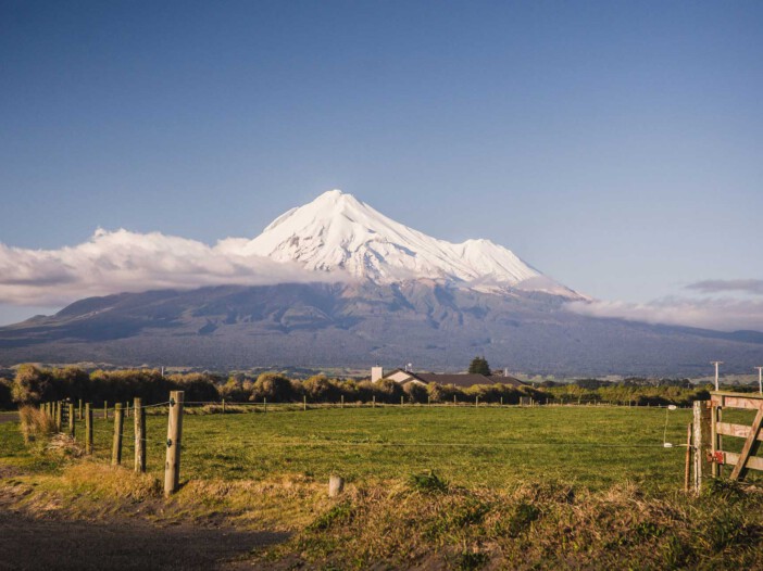 Mt Taranaki/Egmont a stunning focal point in New Plymouth