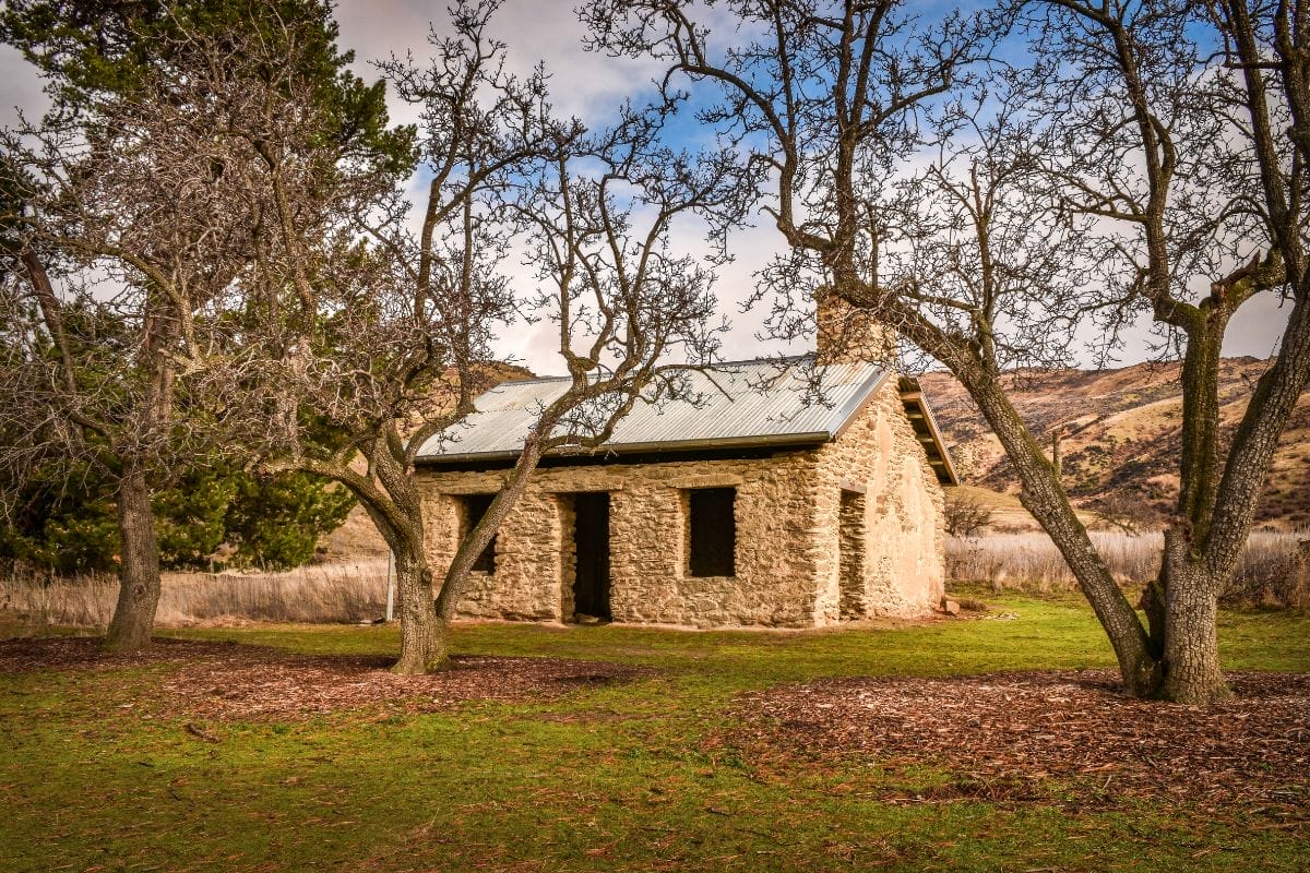 Historic gold era building in Cromwell